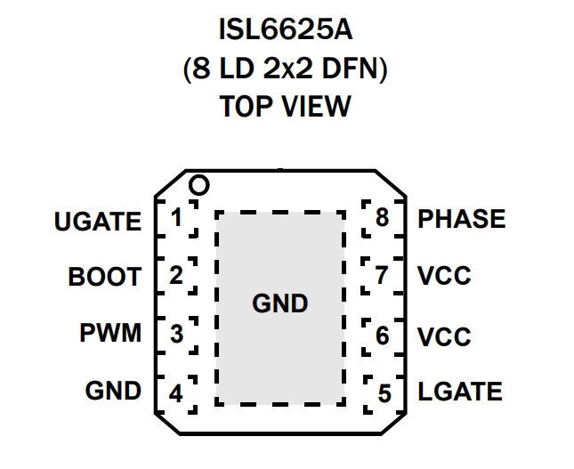 Микросхема ISL6625ACRZ-T Intersil