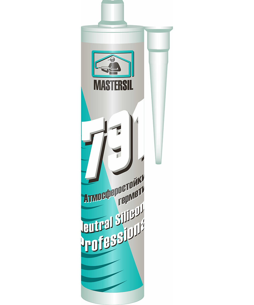 Mastersil 791 атмосферостойкий силиконовый герметик МастерСил