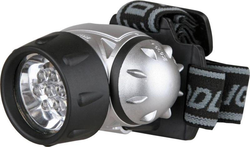 Ultraflash Фонарь налобный LED 5351 7LED 3 режима 3хLR03 металлик Ultraflash 10260