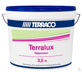 Краска акриловая Terralux Pastel 3,5л (5,45кг) (72) универсальная,матовая 