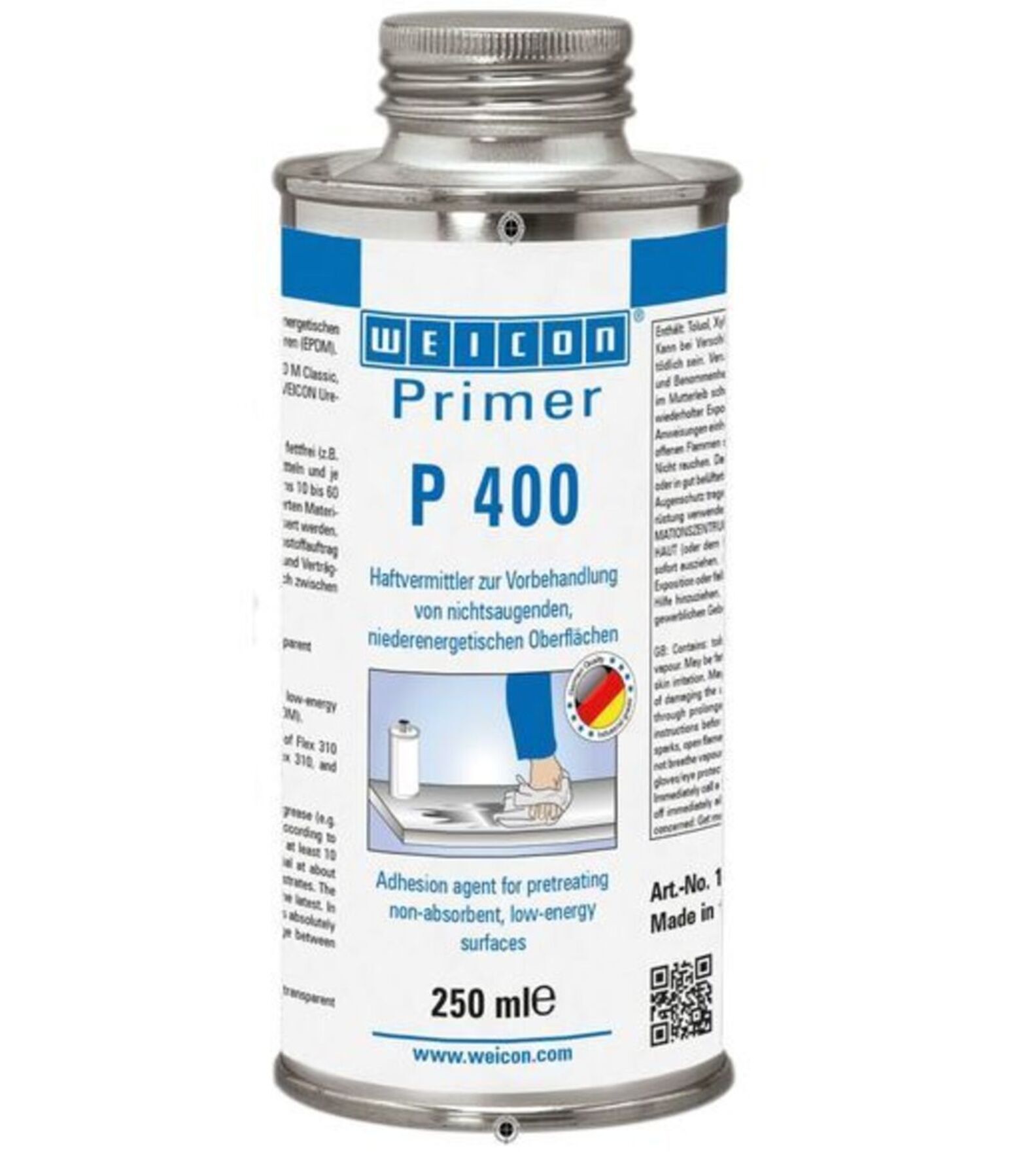 Праймер WEICON P 400 250 мл для полиолейфинов TPE PE PP