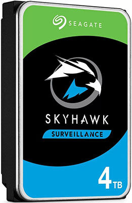 Жесткий диск HDD Seagate Original SATA-III 4Tb ST4000VX013 Video Skyhawk (5400rpm) 256Mb 3.5''