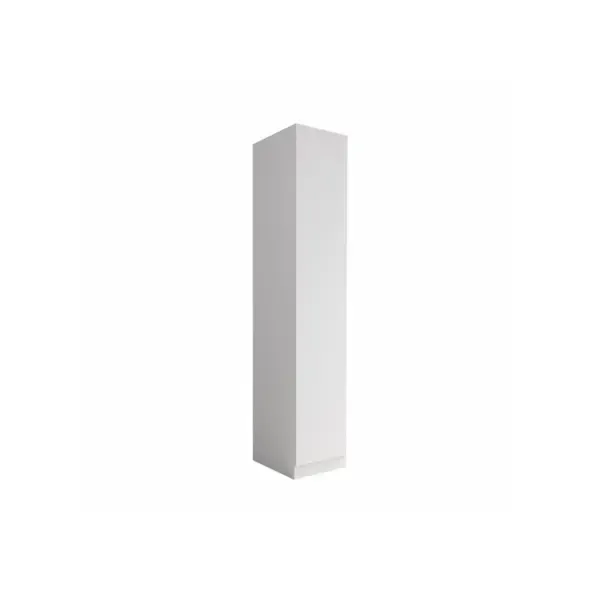 Шкаф распашной полуколонна Клик мебель 40.2x210x50.4 см ЛДСП цвет белый