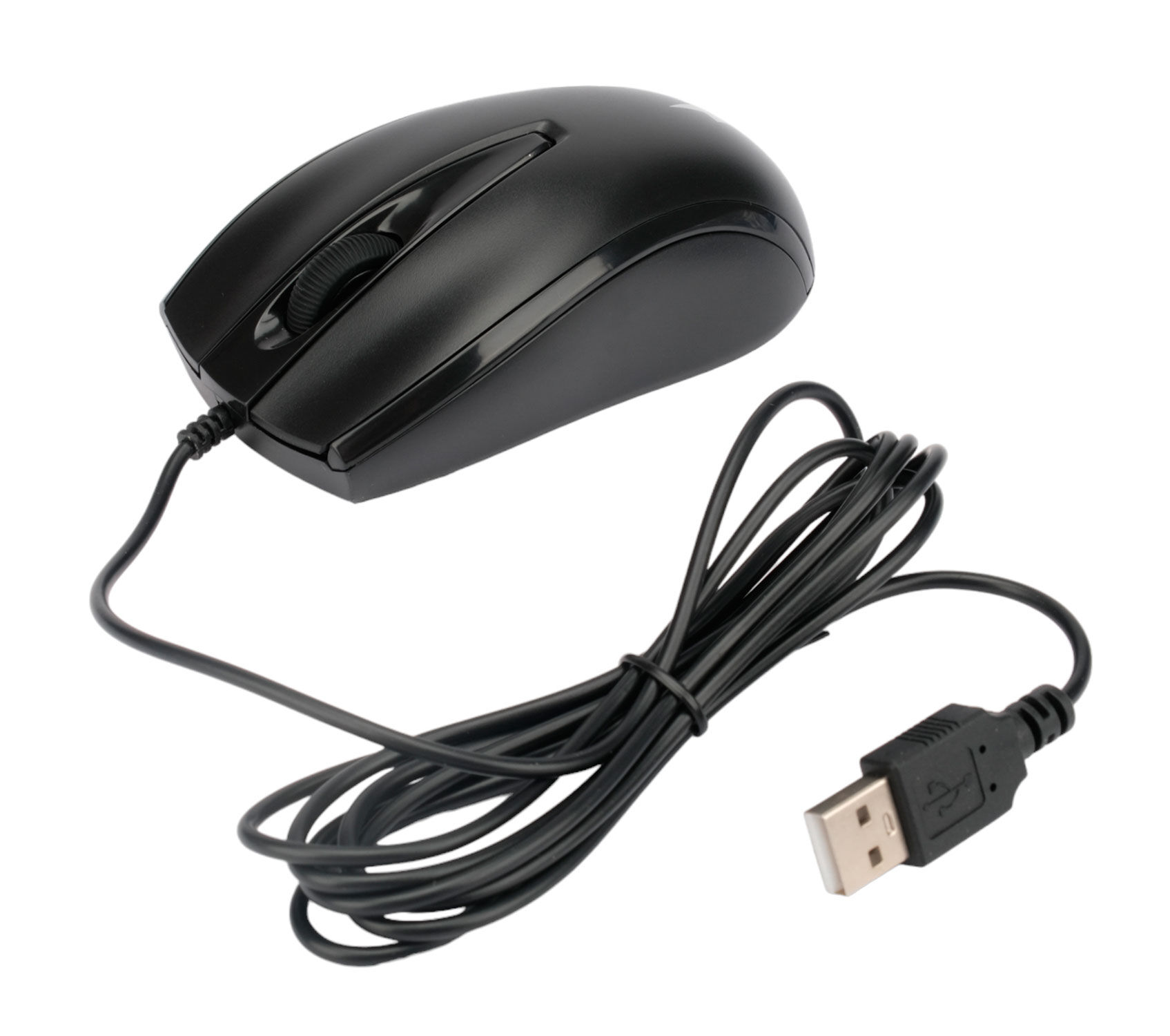 Мышь компьютерная "Gembird" MOP-110, USB, 2кн.+колесо кнопка, 1000DPI, кабель 1,8м, чёрный 4
