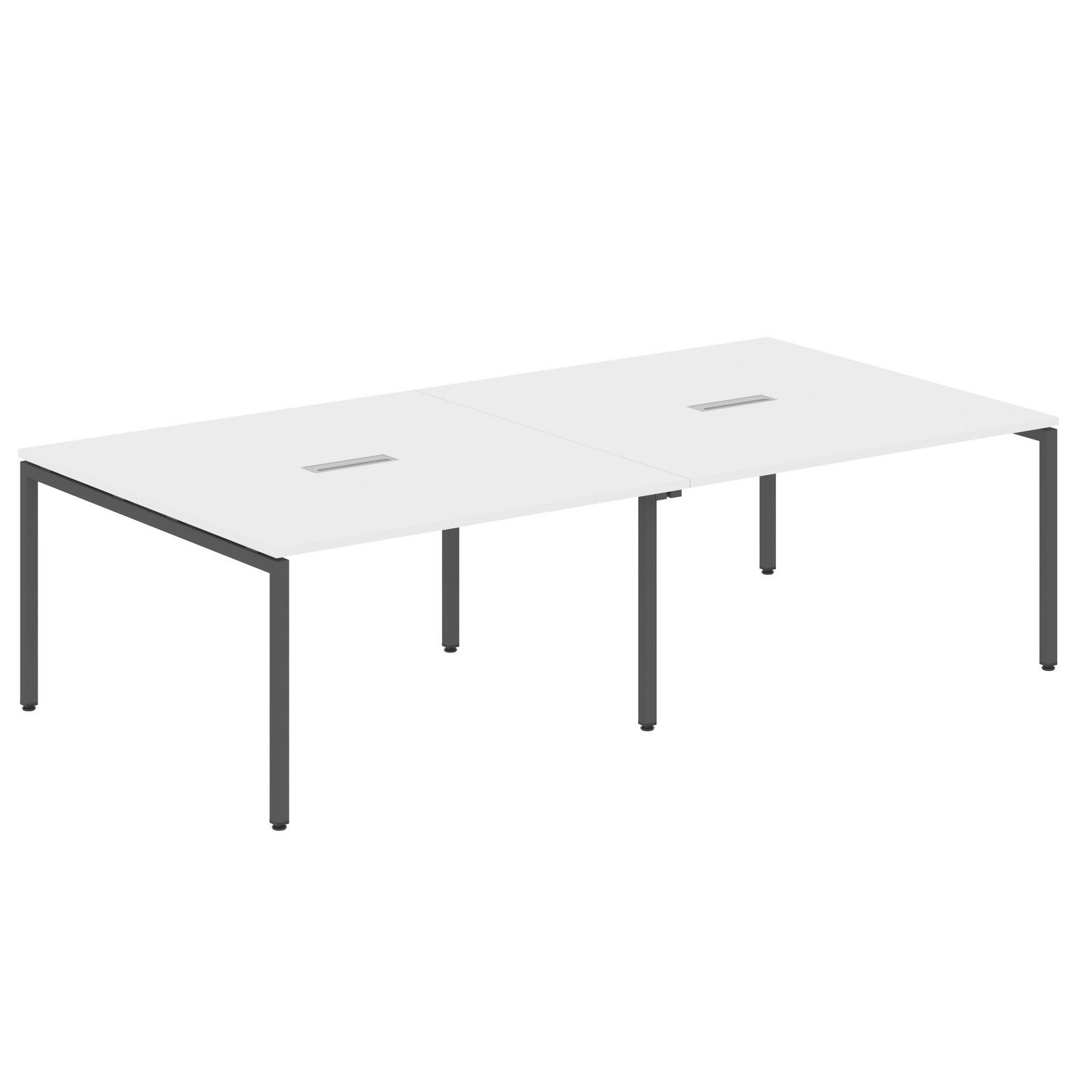 Конференц-стол "Xten-S" Skyland Белый/Антрацит (арт. XSCT 2714) 2720х1406х750 мм