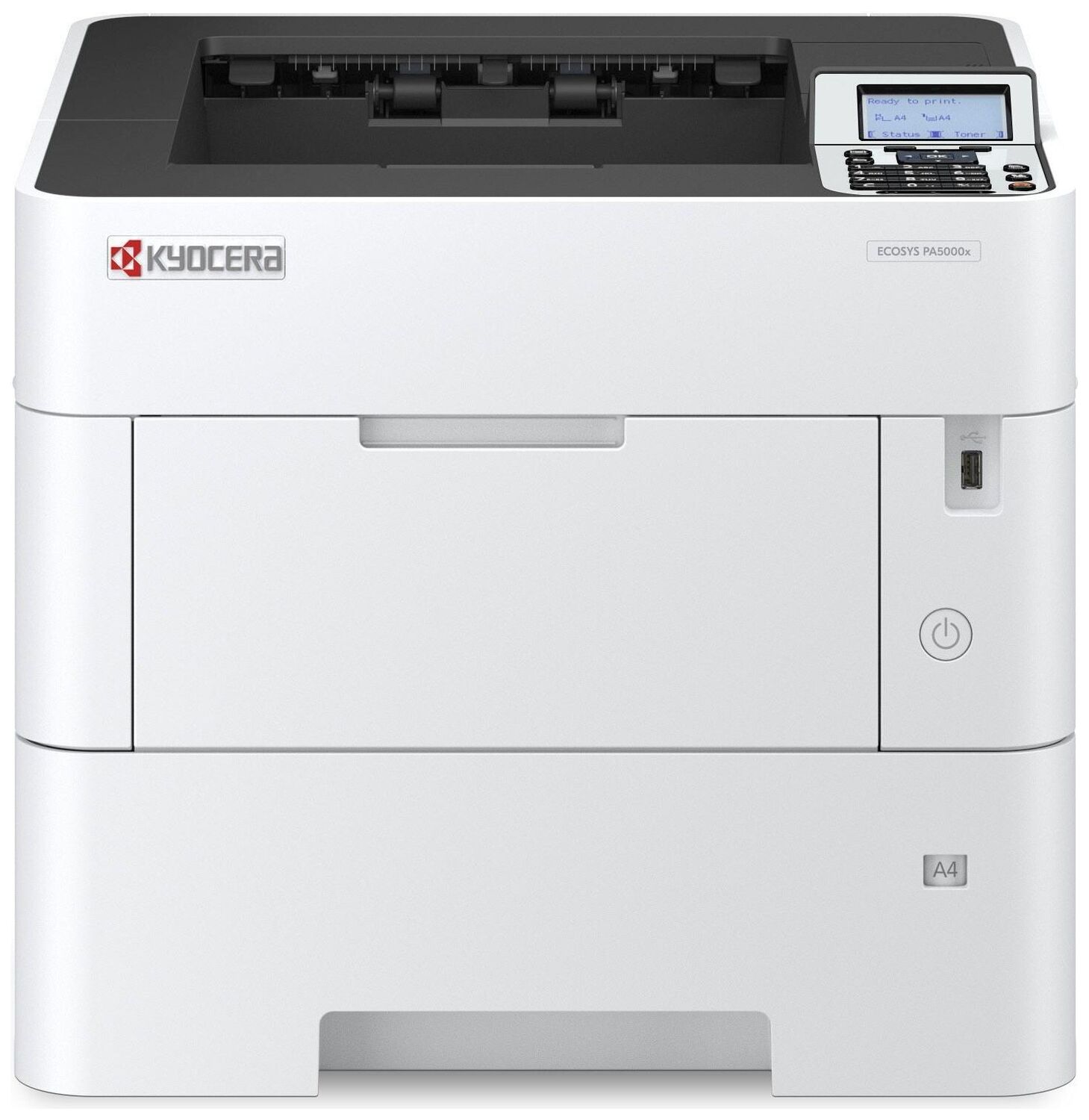 Принтер Kyocera Kyocera ECOSYS PA5000x 110C0X3NL0/A4 черно-белый/печать Лазерный 1200x1200dpi 50стр.мин/ Сетевой интерфе