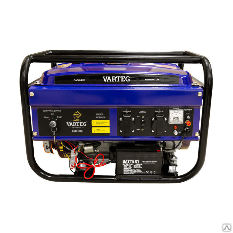 Бензиновый генератор Varteg G3500E 3 кВт 2