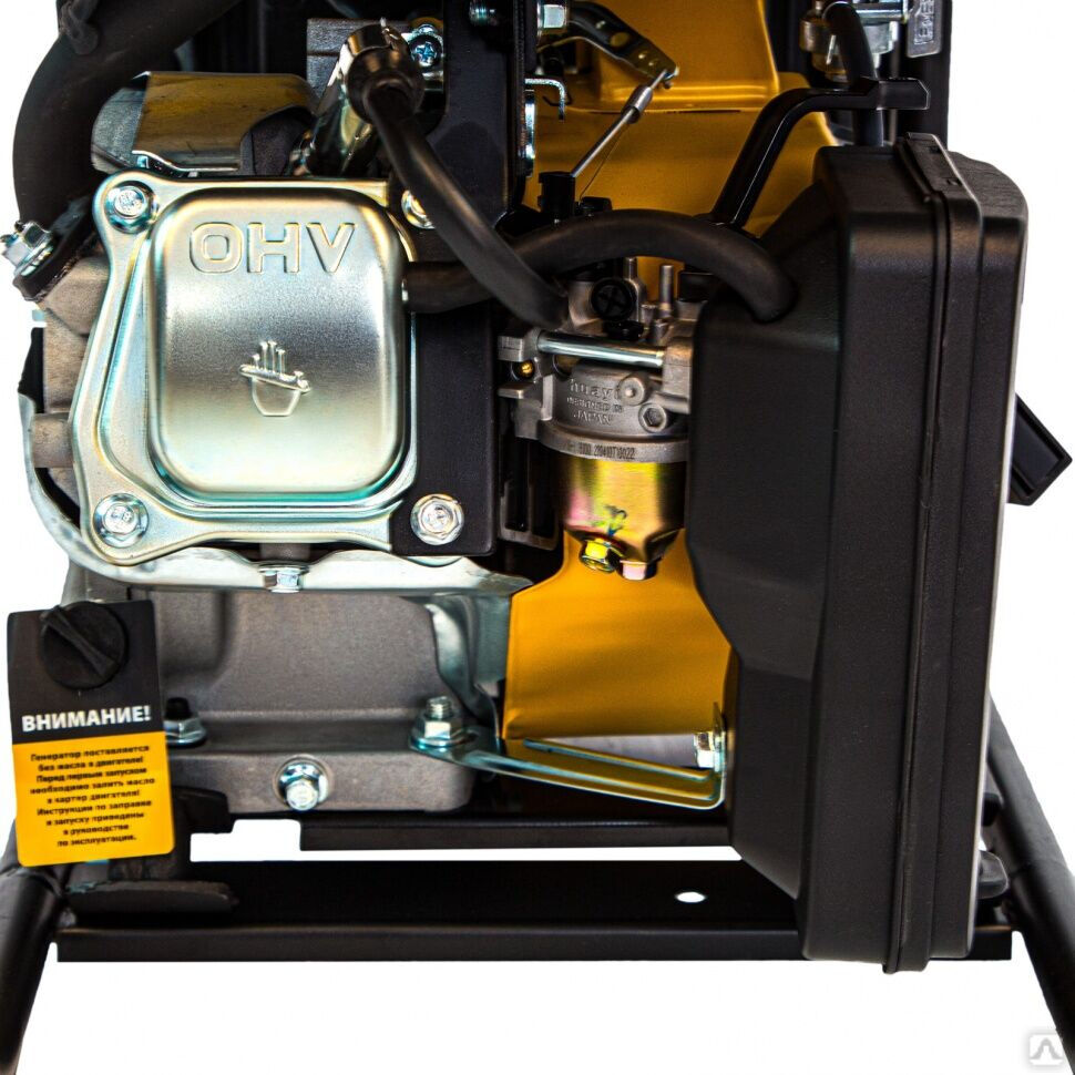 Генератор инверторный GT-3500iF 3.5 кВт 230 В бак 5 л ручной старт Denzel 20