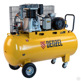 Компрессор воздушный ременный привод BCI4000-T/200 4.0 кВт 690 л/мин Denzel