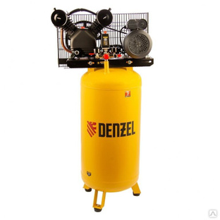 Компрессор воздушный BCV2200/100V, ременный привод 2.3 кВт 440 л/мин Denzel