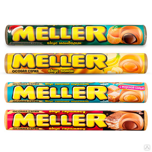 Жевательные конфеты Меллер, ирис, 38г, арт.8200124 #1