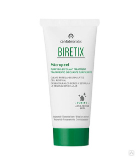 Очищающий скраб-эксфолиант, 50 мл Micropeel Purifying Exfoliant Treatment Biretix Cantabria Labs #1