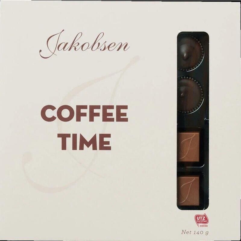 Конфеты шоколадные Jakobsen Coffee Time 140 г