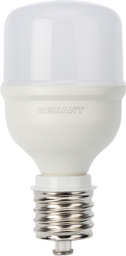 Лампа светодиодная Rexant высокомощная, 30 Вт E27+переходник E40, 2850 Лм, 6500K высокомощная 30 Вт E27+переходник E40 2