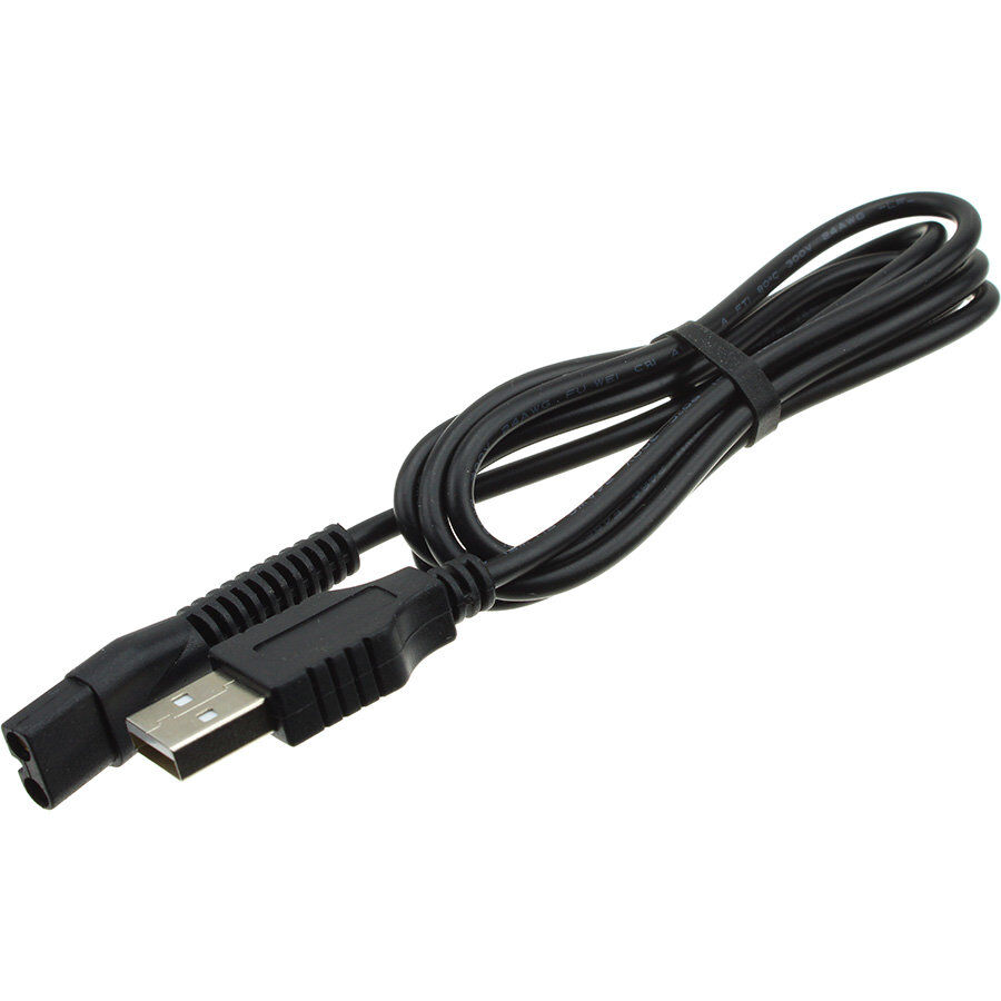 Шнур сетевой для электробритвы шт.USB-A - шт. для бритвы 1м
