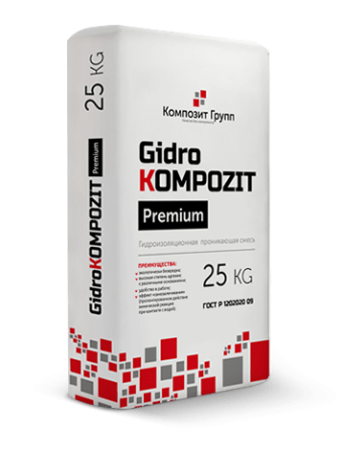 Проникающая гидроизоляция GidroKompozit Premium