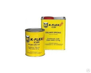 Клей K-FLEX K-420 для вспененных полиэтиленов и каучука (1л) 