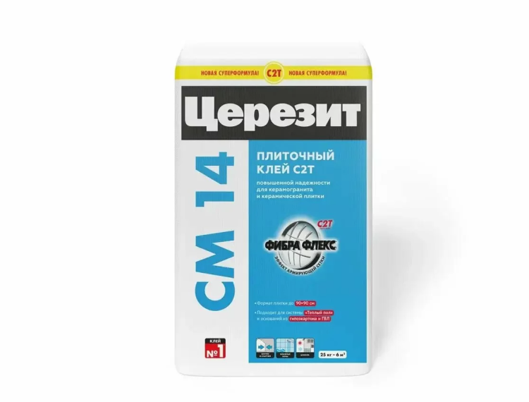 Клей плиточный Ceresit CМ 14 (25 кг)