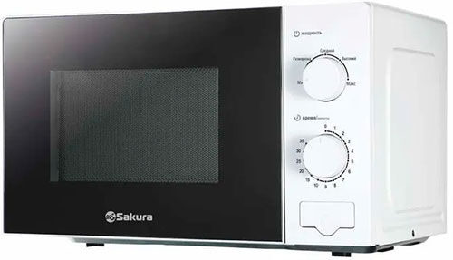 Микроволновая печь - СВЧ Sakura SA-7053W 20 л