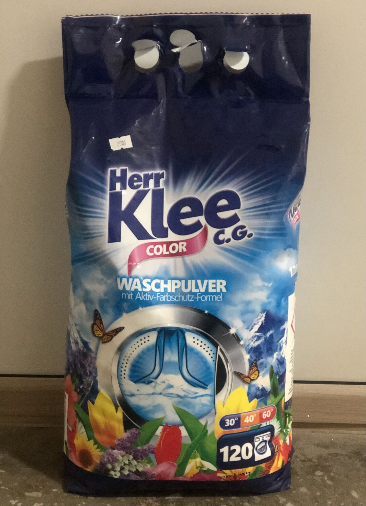Порошок стиральный универсальный Her Klee Color 10 кг