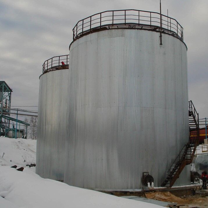 Резервуар для нефти 200 м3 надземный