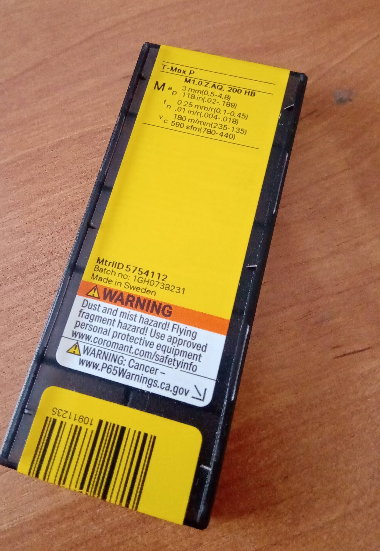Токарная пластина TNMG 160408-MM 2025 SANDVIK, цена в Челябинске