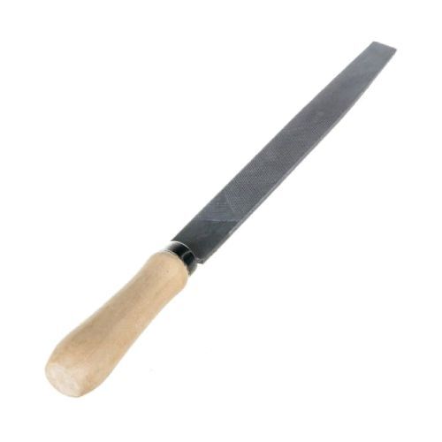 Напильник Сибртех плоский,деревянная ручка,200мм