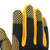 Универсальные перчатки Denzel 67999 (силиконовая ладонь) #6