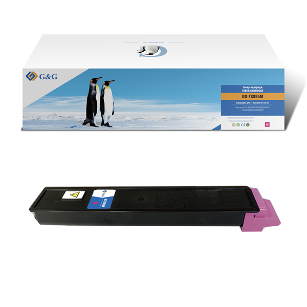 CET Group G&G toner cartridge for Kyocera FS-C8020MFP/8025MFP/8520MFP/8525MFP magenta 6 000 pages with chip TK-895M 1T02