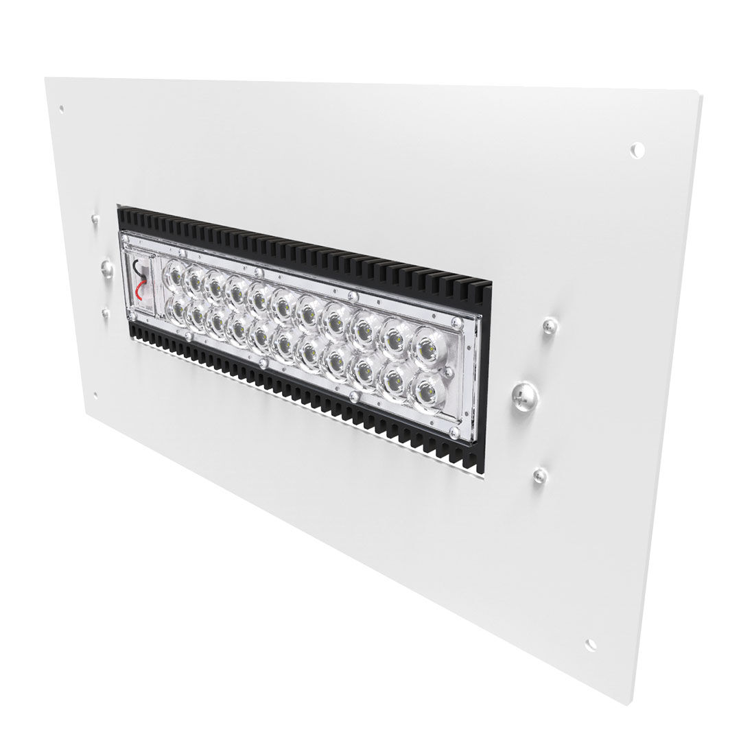 Светодиодный светильник для АЗС LAD LED R500-1-60-6-55A Light Audio Design