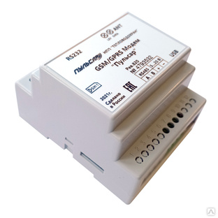 GSM модем «Пульсар» исполнение на DIN-рейку, GPRS+CSD, 4 канала ТС #1