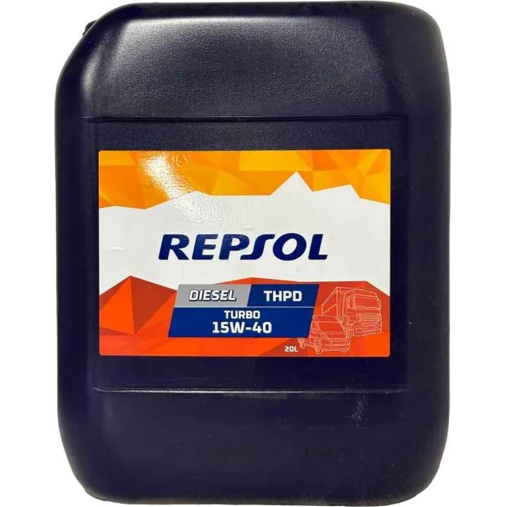 REPSOL DIESEL TURBO THPD 15W40 (20л) - масло моторное