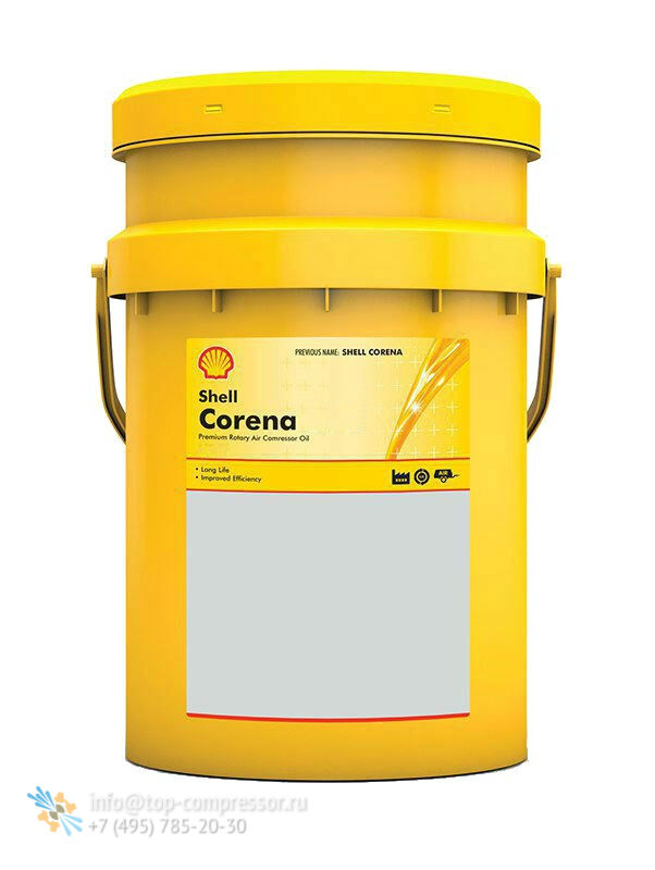 Shell Corena S3 R68 (20 л)-масло компрессорное