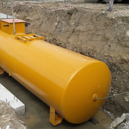 Резервуар для нефтепродуктов 25 м3 подземный