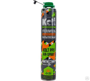 Утеплитель-пена профессиональная напыляемая Kolt PRU Air-Spray, 1000 мл #1