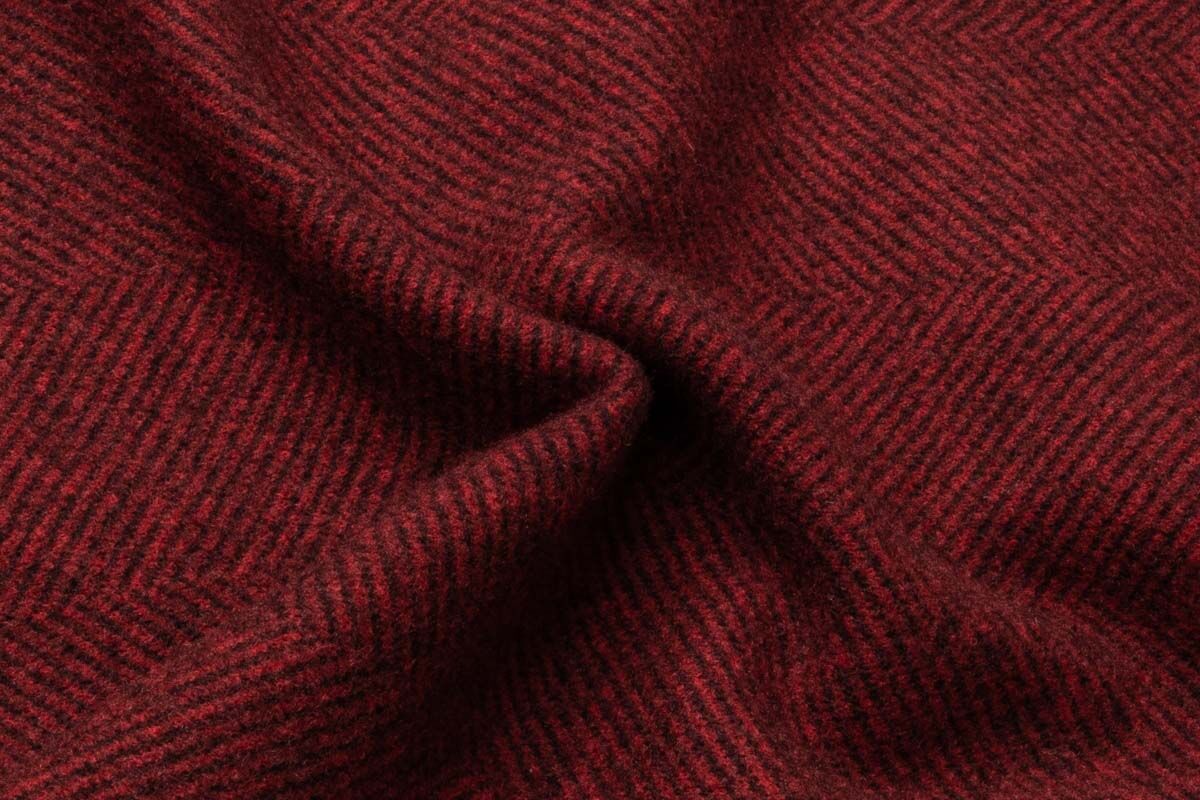 Ткань пальтовая MELLON Red/Navy