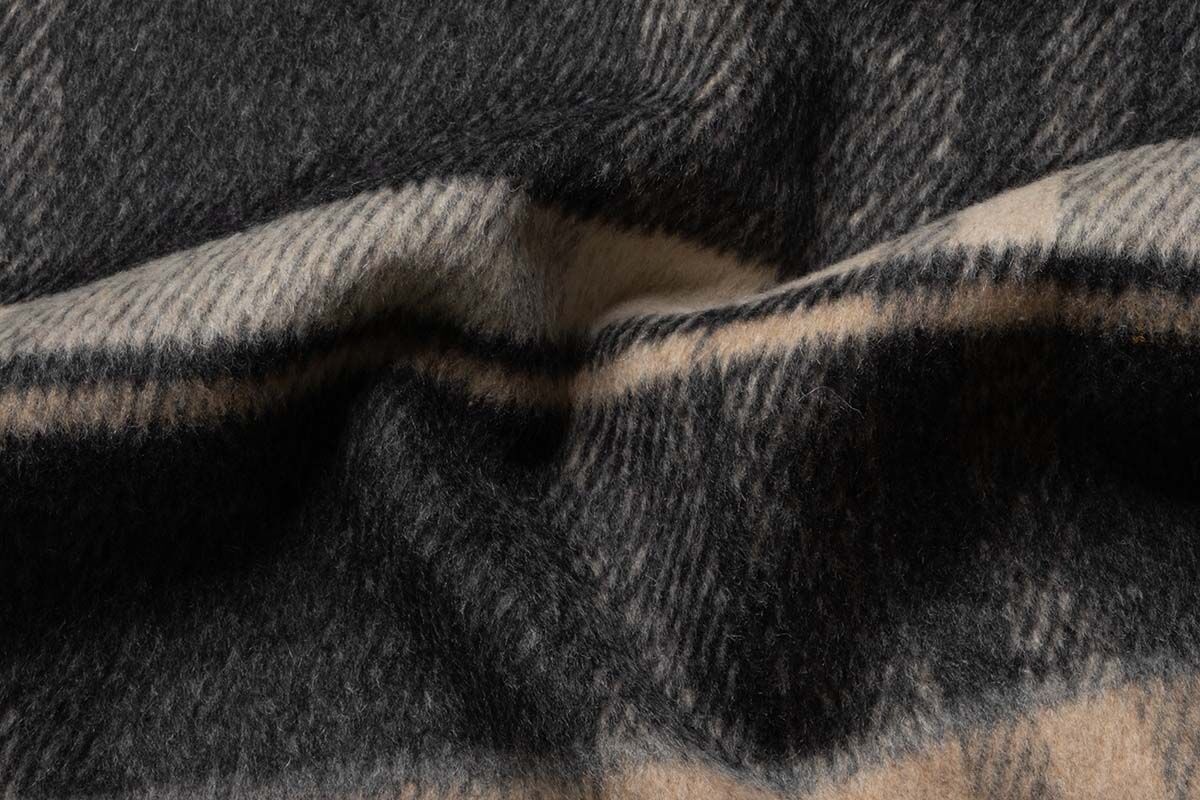 Ткань пальтовая GWYNET Grey/Beige KAN