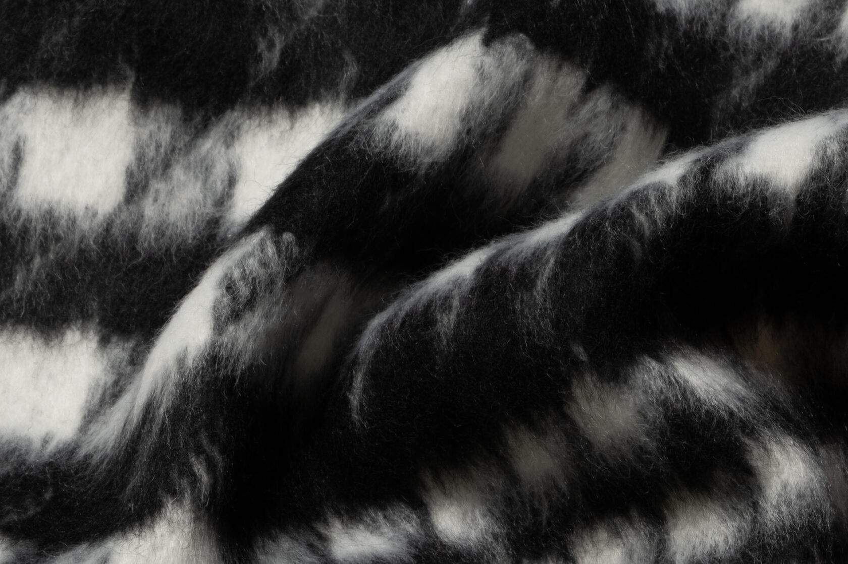 Ткань пальтовая RUFINA-Black/White