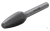 Твердосплавная борфреза по металлу тип F параболическая 10х20 М06 мм одинарная насечка #2