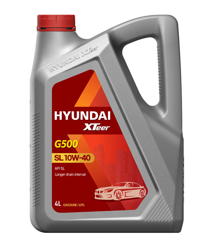 HYUNDAI XTeer Gasoline G500 10W40 (4 л) APISL - масло моторное
