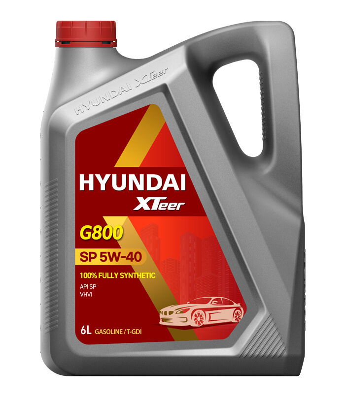 HYUNDAI XTeer Gasoline Ultra Protection 5W40 (6 л) - масло моторное синтетическое