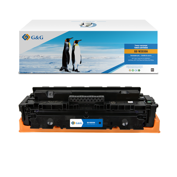 CET Group Cartridge G&G 415A для HP CLJ M454/M479, с чипом (2 400стр.), черный (аналог W2030A)