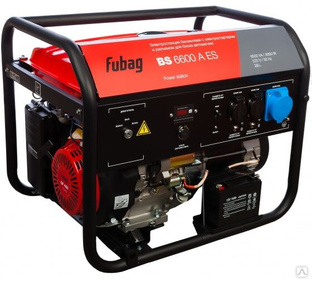 Бензиновая электростанция Fubag BS 6600 A ES NEW 