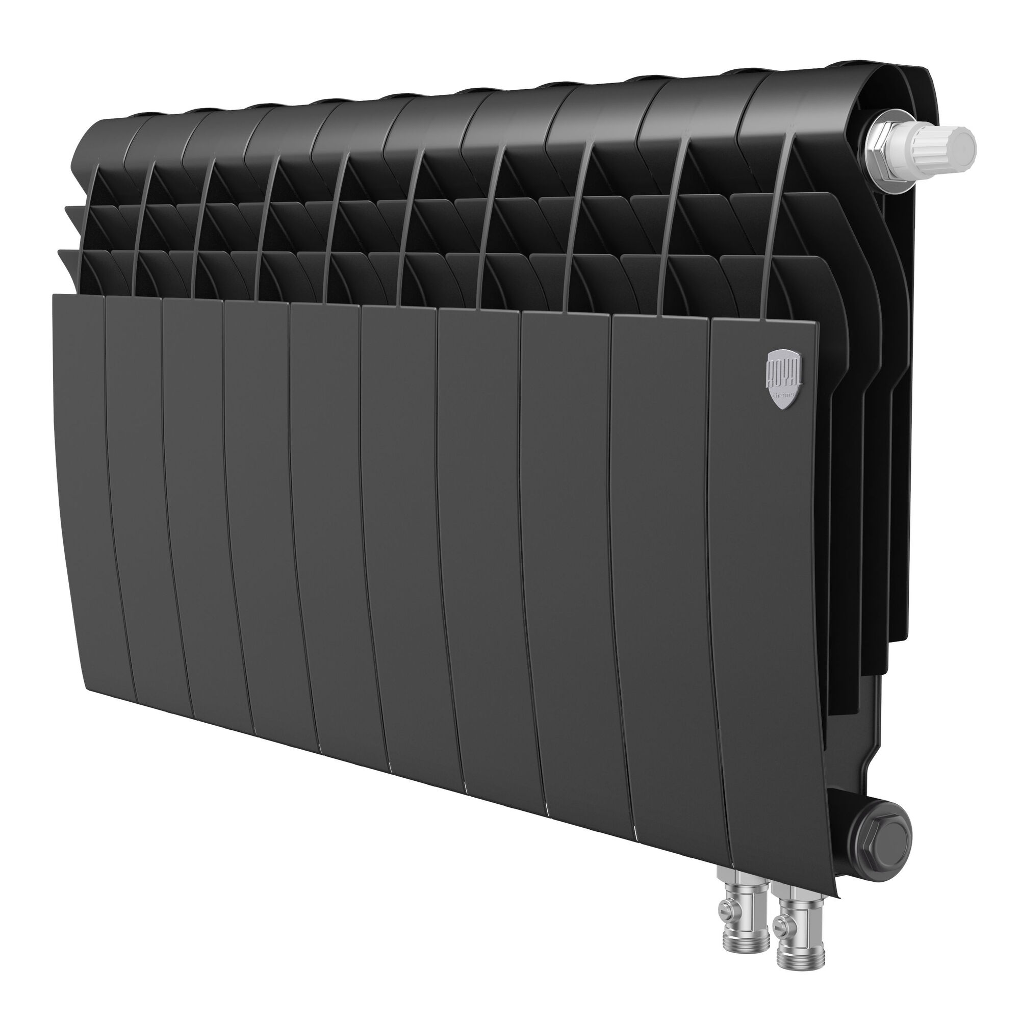 Радиатор Royal Thermo BiLiner 350 /Noir Sable VR - 10 секц. RTBNSVR35010