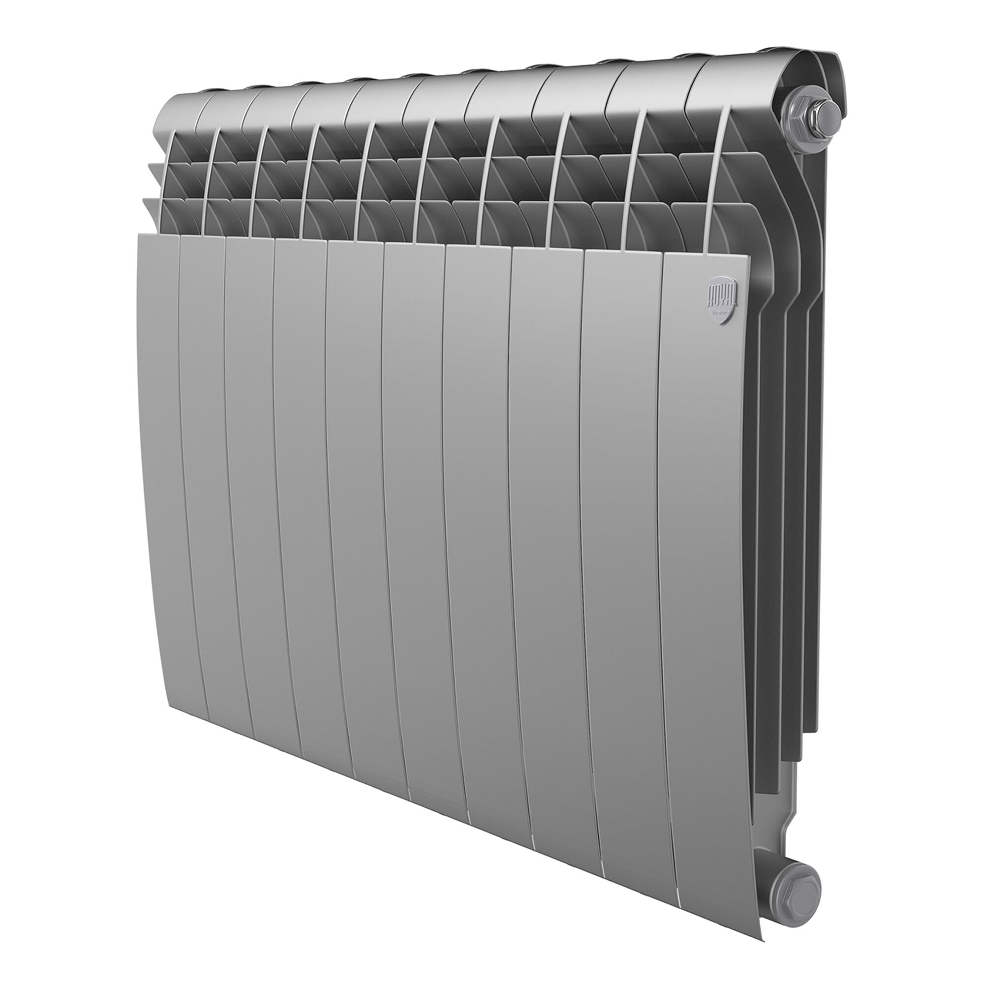 Радиатор Royal Thermo BiLiner 500 Silver Satin - 10 секц. RTBSS50010